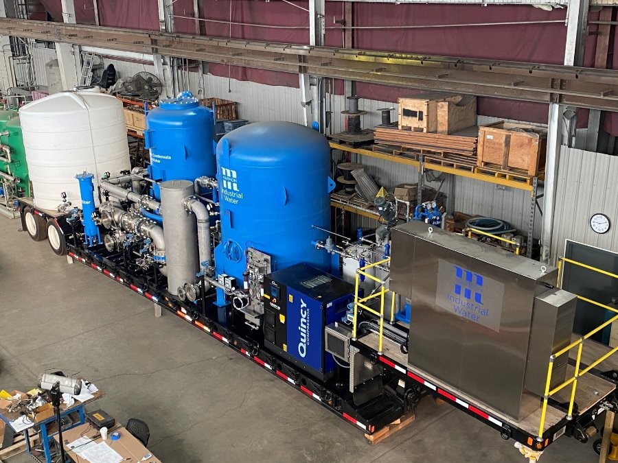 rental water treatment fleet: mPowdex® Mobile Condensate Polisher
